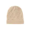 Chapéu de cashmere para mulheres, espessado para outono e inverno, gorro de tricô, chapéu oversized, chapéu para clima frio, chapéu para ciclismo ao ar livre, chapéu quente
