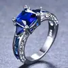 Anillo retro femenino color circón Europeo y Americano Yiwu joyería una generación de cabello moda joyería accesorios