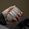 Taza de Té de Cerámica Hecha a Mano con Ceniza de Planta Mi Yan Taza de Té Individual Juego de Té Kung Fu Taza de Té para el Hogar Estilo Japonés Taza de Maestro