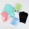 Bolsas de embalaje de plástico en stock, bolsas transparentes autoadhesivas de OPP engrosadas, bolsas de regalo de colores macarrón, bolsas para dulces