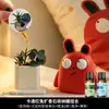 Coelho Vermelho de Desenho Animado Difusor de Pedra de Aromaterapia Sem Chama Óleo Essencial Quarto Casa Decoração de Mesa Criativa Nicho Decoração de Alto Padrão