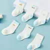 2026m Calcetines Infantiles Sin Costuras de Clase A para Primavera/Verano Lindos Dibujos Animados de Coches Calcetines Finos para Niños