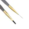 Nuevo Bolígrafo para Manicura de Cuadros Extendido Suave Elástico Flexible Delicado Multifuncional para Dibujo de Líneas Pincel de Barrido Francés
