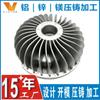 Fundición de Ferretería de Precisión Periférica de Wuhan taller de moldes propio cuerpo de lámpara LED disipador de calor aleación de aluminio fundición a presión