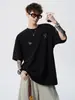 Camisetas Estampadas de Manga Corta para Hombre y Mujer, Tops Casuales Holgados de Verano, Estilo Retro Americano, Mangas Medias Versátiles