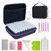 Caja de Almacenamiento para Pintura de Diamantes de Bajo Precio Herramienta de Almacenamiento y Clasificación de Embotellado Bolso de Mano Portátil Multi-Tamaño en stock