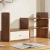 Prateleira de Armazenamento de Mesa Estante de Mesa Canto de Mesa Doméstica Prateleira Vertical de Escritório Prateleira de Arquivo Multicamadas