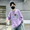 Camiseta de Manga Larga con Cuello Redondo para Niños, Ropa Interior Básica Infantil, Camiseta 100% Algodón, Nuevo Top Otoñal Primavera y Otoño 2026