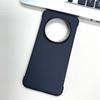 Funda de Teléfono Móvil sin Marco con Patrón de Fibra de Carbono y Marco de Cuero Adecuada para Huawei Honor Magic8Pro X60Pro Succión Magnética X9C Case