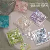 Accesorios de Joyería para Uñas Shell Celebridad de Internet Explosiones Color Caramelo Lámina de Mica Color Mágico Irregular Fragmentos de Concha Ultradelgados