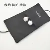 Bolsa para Fones de Ouvido Atacado Produtos Digitais Bolsa de Armazenamento para Cabo de Dados Camada Dupla Dobrável Bolso Flip Flap Calça Logo Personalizado Impressível
