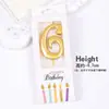 Decoración de pastel de Año Nuevo 2024 fiesta navideña celebridad de internet vela digital cumpleaños tarjeta de feliz año nuevo enchufe para vestir