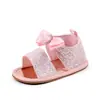Sandalias para Bebé, Transpirables, Brillantes, Suela de Goma, Antideslizantes, Zapatos para Primeros Pasos de 0 a 1 Año, Zapatos de Velcro para Bebé, Estilo Nuevo
