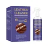 Limpeza Suave Sem Rastreamento Transfronteiriça, Remoção de Manchas, Manutenção e Polimento Tudo-em-Um Limpador para Sofá, Sapatos de Couro, Bolsa de Couro e Couro 100ml