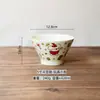 Tigela Cerâmica Fofa Estilo Japonês Desenho Animado para Uso Doméstico, Tigela de Arroz Infantil, Tigela de Café da Manhã, Tigela de Sobremesa, Segura para Micro-ondas e Forno, Design de Animal