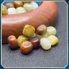 Pulsera de Hilo de Semillas de Colores con Perlas Dispersas de Jade Hetian de Cáscara de Xinjiang para Pulsera DIY Wen Play Accesorios Lote Disperso