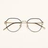 76025 Artístico Personalizado Poligonal Miopia Quadro Moda Masculina e Feminina Retro Optical Frame Trendy Poder Disponível