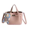 Bolso de Mano de Lujo Transfronterizo para Mujer, Moda Retro Tendencia Invierno 2025, Bolso Tipo Cesta Versátil, Bolso Cruzado