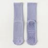 Calcetines de mujer para pilates y yoga, calcetines de algodón, calcetines sin varillas, calcetines altos para exteriores, calcetines de invierno con suela de toalla gruesa y medias antideslizantes de silicona.