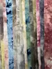Retazos de tela teñidos de índigo Piezas pequeñas de tela Bolsas de tela para patchwork Teñido vegetal Conjuntos de tela hechos a mano Retazos de tela para DIY Otro cáñamo