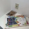 Temporada de Volta às Aulas Caixa de Madeira 180 Pincel Conjunto Caneta Aquarela Caixa de Presente Infantil Materiais de Pintura Crayon de Escritório Pastel a Óleo