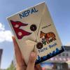 Nepal LOKATA Lokata Planta Hecho a Mano Materia Papeles Materia Notas Alto Valor de Color Álbum Bolsillo Sellado Libro de Mano