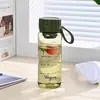 Vaso de Plástico Sencillo y de Aspecto Elegante con Filtro para Té, Vaso para Beber Directamente, Vaso Portátil para Mujer, Vaso de Agua para Deportes al Aire Libre Montable en Coche