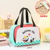 Bolsa Térmica para Marmita para Estudantes e Trabalhadores de Escritório, Bolsa de Almoço, Bolsa Térmica, Bolsa de Mão com Folha de Alumínio Espessa, Bolsa Térmica Fofa para Marmita