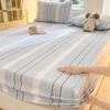 Sábana de Cama de Terciopelo de Leche Tallada Engrosada de Invierno, Pieza Única, Cubre Cama Cálido Forrado de Felpa, Protector de Colchón Simmons de Terciopelo Coral