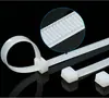 Abraçadeira de Nylon Autotravante Preta 4.8*150-4.8*500cm Zíper para Cabos Abraçadeira de Cabo Cinto de Fixação Abraçadeira de Cabo