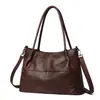 Nuevo bolso de mano de moda para mujer, elegante bolso tote, gran capacidad, versátil, se puede llevar en la mano o cruzar el cuerpo, disponible para envío directo