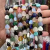 12mm Piedra Natural Cristal Ágata Corazón de Melocotón Cuentas Sueltas Pulsera DIY Collar Accesorios de Joyería Cuentas Semi-Terminadas Mayoreo