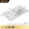 Lavabo Cerámico Integrado, Lavabo Central, Lavabo para Tocador de Baño, Lavabo para Encimera Multiespecificación, Lavabo, Ventas Directas de Fábrica