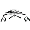 Manija de Barra Alta para Jalón, Piezas de Forma Especial, Accesorios para Cuerda de Jalón de Gimnasio, Barra de Jalón en Forma de D, Barra de Látigo, Barra de Jalón Multifuncional