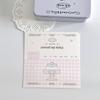 Estilo Ins Original Plegable Cabeza de Tarjeta Grande Frijol de Amor Material de Embalaje de Tarjeta Pequeña Tarjeta de Embalaje para Tarjeta de Regalo de Joyería para Caza de Estrellas
