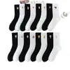 Meias Cityboy para Homens e Mulheres, Novas Meias Esportivas de Skateboard High Street com Estampa de Cabeça de Cachorro Tendência, Meias de Basquete Respiráveis de Cano Médio