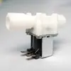 Válvula Solenoide de Rosca Externa Paralela de Quatro Vias Personalizável DC12V Normalmente Fechada Entrada de Água Diafragma Plástico Liberação de Água DC