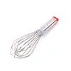Herramientas de horneado batidor manual de huevos mezclador de acero inoxidable 8 pulgadas Cocina de fideos