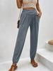 Nuevos Pantalones de Casa para Mujer Estilo Europeo y Americano 2026 de Amazon, Casual Elegante de Corte Holgado con Bolsillos, Pantalones Jogger de Cintura Alta para Mujer
