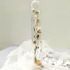 Decoraciones Rama Única Embalaje de Cartón Lujo Ligero Nórdico Tubo de Ensayo de Flor Seca Interior Hecho a Mano Adornos Decoraciones Regalo