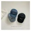 Gorra de béisbol lavada retro para niños estilo coreano bordada desgastada parte superior suave marca de moda para hombres y mujeres gorra con visera combinable moda al por mayor