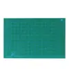Base de Corte Verde A2 Modelo Cóncavo y Convexo en Relieve Base de Corte Tablero para Grabado Artístico Tablero de Corte de Plástico Placa de Escala