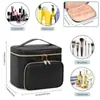 Amazon Moda Nova Grande Bolsa de Cosméticos Feminina Bolsa de Cosméticos à Prova d'Água PU Viagem ao Ar Livre