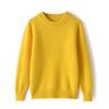 Suéter 100% Lã Outono e Inverno Crianças Suéter de Malha para Usar por Baixo Gola Redonda Meninos e Meninas Mesmo Estilo Roupa de Baixo Suéter Grande para Crianças Trbottomy