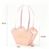Materiales para Envolver Flores, Cajas de Regalo para Arreglos Florales, Regalos de Recuerdo, Ramos de Flores, Cajas de Empaque, Cajas de Flores de Mano con Mariposa Estampada en Oro