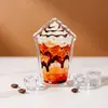 Imanes para Refrigerador de Acrílico Creativos Comida Lindos Taza de Té con Leche Imanes de Decoración para Refrigerador DIY