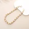 Nuevo Lanyard para Teléfono con Cuentas DIY Encanto para Funda de Teléfono Broche Dorado Cadena de Mano Cadena Portátil para Vasos de Agua de Estudiante