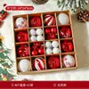 2026 Bolas de Natal Novas Bolas Acrílicas 42 Cores Enfeites para Árvore de Natal Decoração de Cena Decorações de Natal Enfeites Pendurados