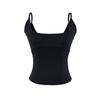 Camisola Pequeña de Estilo Americano para Chica Sexy Ropa Exterior Nueva 2025 Ins Top Corto Ajustado