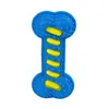 Brinquedo de Mastigar Limpeza para Dentição de Cachorro de Borracha com Corda Brinquedo para Pet Remover Tártaro Aliviar o Tédio Universal para Cães Pequenos Médios Grandes Transfronteiriço